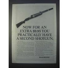 1966 Winchester Shotgun Ad - Practically Have a Second