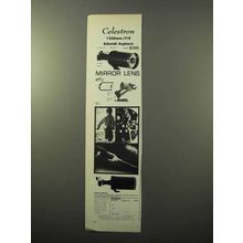 1972 Celestron 1250mm Schmidt Aspheric Mirror Lens Ad