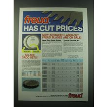 1988 Freud Saw Blades and Dado Sets Ad - Freud has cut prices