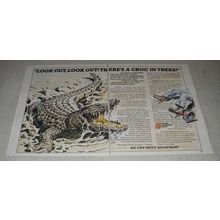 1988 Fraser Alexander Group Ad - There's a Croc in There!