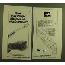 1988 Reinco Mulcher Ad - Does Your Power Mulcher Go the Distance?