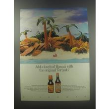 1988 Kikkoman Teriyaki Baste & Glaze and Marinade Ad - Add a touch of Hawaii