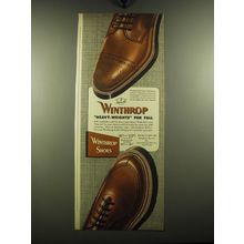 1949 Winthrop Shoes Ad - Winthrop Heavy-Weights for Fall