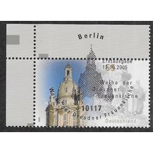 GER 2005 55c 'DRESDEN CHURCH'(CORNER MARGIN) FINE USED (EBID75-416)