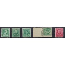 864 1c Henry Longfellow Barely Clears MNH VA0735a