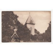 Farnborough Church & Lychgate Postcard Hampshire 60058