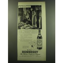 1949 Hennessy Cognac Ad - The Hennessy Hour