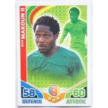 2010 Topps Match Attax World Cup Trading Card - Cameroon, Jean Makoun
