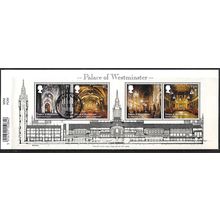 2020 Palace of Westminster Mini Sheet with Barcode Fine Used HRD2-B