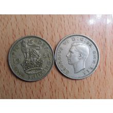 GB 1951 George V1 English 1/- Shilling Coin