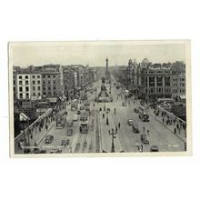 O'Connell Street, Dublin, Ireland. Postcard.