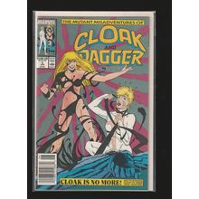 Cloak and Dagger, #5, 1989, Marvel Comic Book, High Grade