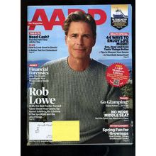 AARP Magz. APRIL/MAY 2025 ROB LOWE "Brat Packer at 61" DAVID BECKHAM NEW