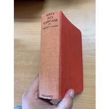 RARE* 1936 DOROTHY L SAYERS "HAVE HIS CARCASE" MYSTERY FICTION HB BOOK (P3)