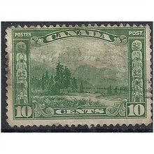 Canada 1935 SG339 10c Green Good Used .. .