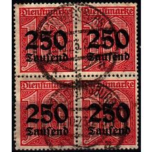 GERMANY REICH Dienst [1923] MiNr 0093 ( O/used ) [01]