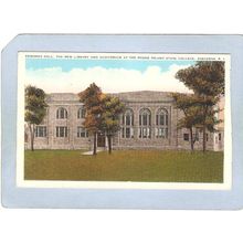 Rhode Island Kingston Edwards Hall The New Library & Auditorium Rhode Isla~627