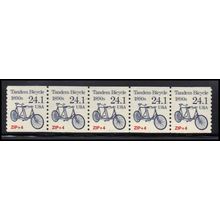 2266 24.1c Tandem Bicycle Very Fine MNH Dry Gum PNC 1/5 X1331