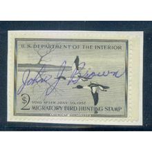 Used RW23 $2 American Merganser Fine C1040