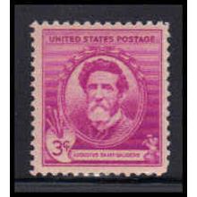 886 3c Augustus Saint-Gaudens Fine MNH KA4238