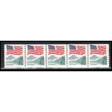 2280a 25c U.S. Flag Very Fine MNH PNC 7/5 KA9140