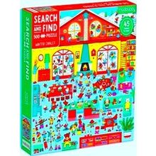 Winter Chalet 500 Pc Search Find Puzzle