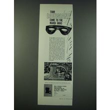 1961 Louisiana Tourism Ad - Come to the Mardi Gras