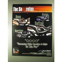 2001 Le Pera Sorrento Seats Ad - Dyna, Dresser, Softail