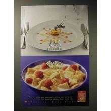 2002 Post Shredded Wheat Cereal Ad - 100% Filling