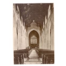 THE PARISH CHURCH, CROMER, NORFOLK. . unused vintage postcard.by Jarrold RP =