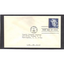 FDC 2105 20c Eleanor Roosevelt (No Cachet-Typed/A) CV40197