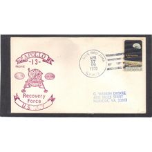 Event Apollo 13 Recovery 1371 6c Moon Landing (Cachet-Stamped/A) CV00954