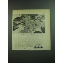 1969 Breakers Beach Club Ad - Break away to Breakers Beach Club