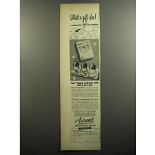 1952 Ac'cent MSG Ad - What a gift idea!