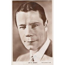 Joe Brown First National Films Old Photo Postcard