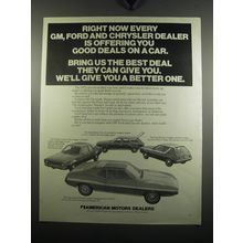 1971 AMC Sportabout, Gremlin, Hornet and Javelin Ad - Right now