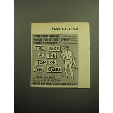 1958 The Dark at the top of the Stairs Play Ad - Very funny indeed!
