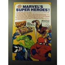 1992 Pressman Marvel's Super Heroes Board Game Advertisement - Join forces