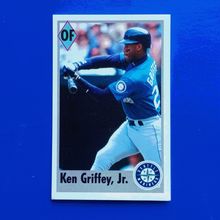 Ken Griffey, Jr. Seattle Mariners #123 Fleer MLB All-Stars 1995 Panini Sticker