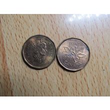 1990 Queen Elizabeth 1 Cent Canada Coin