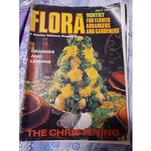 vintage july 1982 flora flower arranging mag selection shown