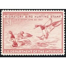 RW13, Mint XF NH $1 Duck Stamp - PSE Graded 90 * Stuart Katz