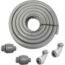 (1 1/4" Dia X 50 Ft) Hydromaxx® Flexible PVC Non Metallic UL Liquid Tight Electr