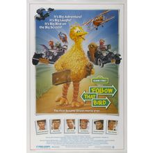 Follow That Bird (1985)_0 Movie Film Poster Canvas iconic design
