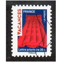 FRA 2009 (56c) 'VACANCES - AIRBED' FINE USED (EBID21168)