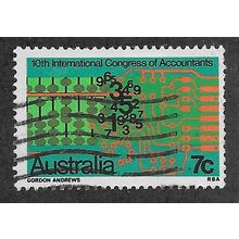 AUS 1972 7c 'CONGRESS OF ACCOUNTANTS' FINE USED (EBID52-037)
