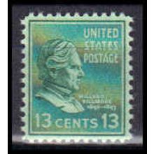 818 13c Millard Fillmore Fine MNH B0610