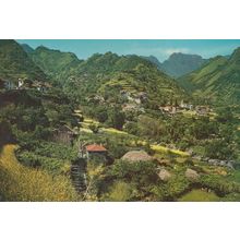 Serra D'Agua Portugal Aerial Birds Eye Madeira Postcard