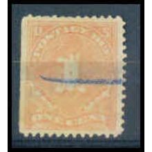 Used J38 1c Postage Due Almost Very Fine WA1216