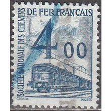 France 1960 Michel Colis Postaux 241 O Cote (2008) 2.50 € Locomotive électrique